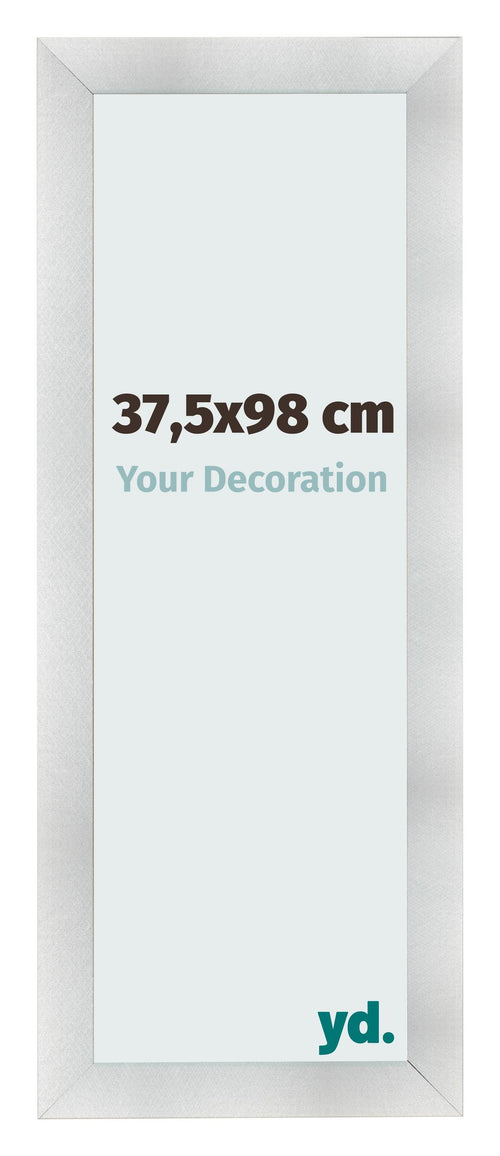 Photo Frame 37 5x98cm Aluminum Brushed MDF Pisa Front Size | Yourdecoration.co.uk