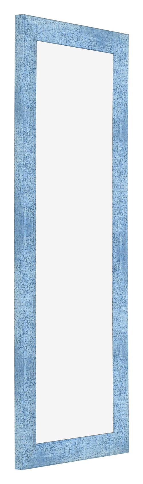 Photo Frame 37 5x98cm Clear Blue Swept MDF Pisa Front Oblique | Yourdecoration.co.uk