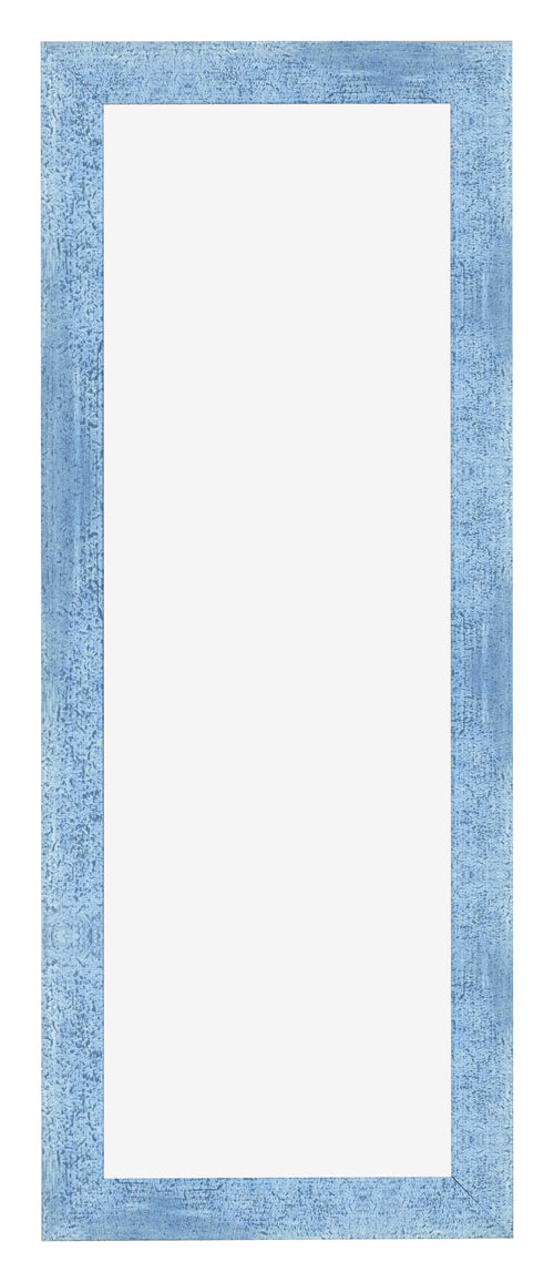 Photo Frame 37 5x98cm Clear Blue Swept MDF Pisa Front | Yourdecoration.co.uk
