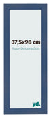 Photo Frame 37 5x98cm Dark Blue Swept MDF Pisa Front Size | Yourdecoration.co.uk