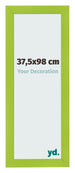Photo Frame 37 5x98cm Green MDF Pisa Front Size | Yourdecoration.co.uk
