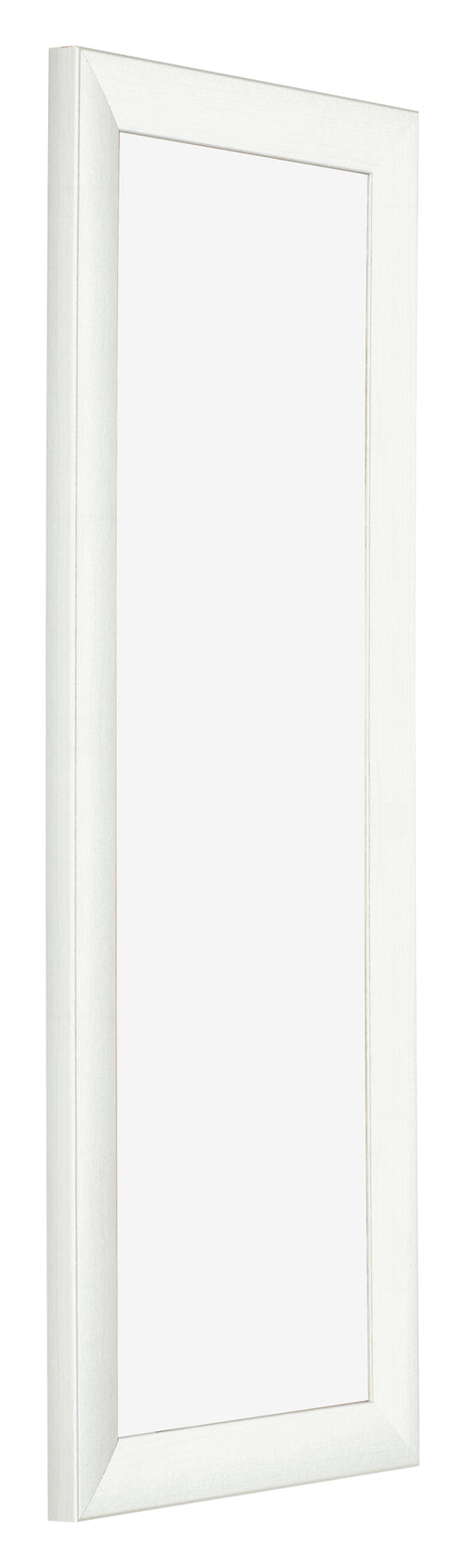 Photo Frame 37 5x98cm White Vintage MDF Pisa Front Oblique | Yourdecoration.co.uk