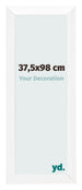 Photo Frame 37 5x98cm White Vintage MDF Pisa Front Size | Yourdecoration.co.uk