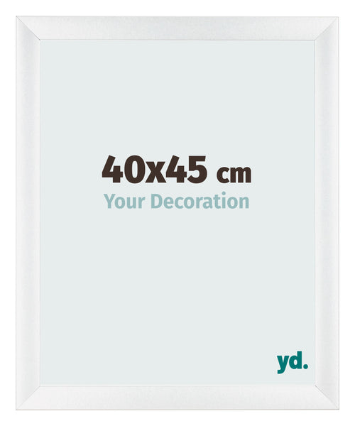 Photo Frame 40x45cm White Vintage MDF Pisa Front Size | Yourdecoration.co.uk