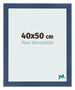 Photo Frame 40x50cm Dark Blue Swept MDF Pisa Front Size | Yourdecoration.co.uk