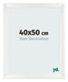 Photo Frame 40x50cm White Vintage MDF Pisa Front Size | Yourdecoration.co.uk