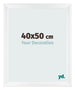 Photo Frame 40x50cm White Vintage MDF Pisa Front Size | Yourdecoration.co.uk
