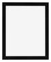 Photo Frame 40x55cm Black Silver Polished MDF Pisa Front | Yourdecoration.co.uk