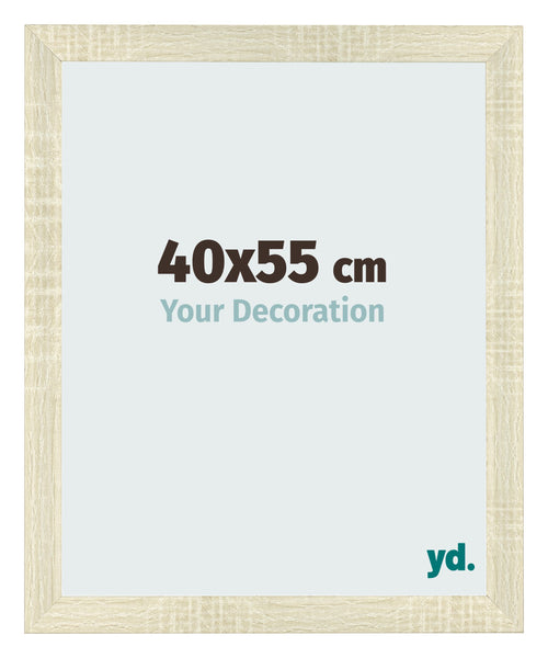 Photo Frame 40x55cm Sonoma Oak MDF Pisa Front Size | Yourdecoration.co.uk