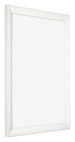 Photo Frame 40x55cm White Vintage MDF Pisa Front Oblique | Yourdecoration.co.uk
