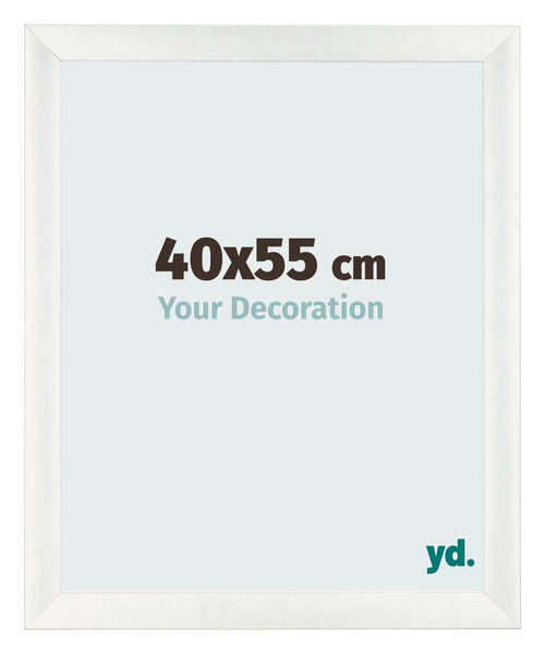 Photo Frame 40x55cm White Vintage MDF Pisa Front Size | Yourdecoration.co.uk