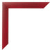 Photo Frame 40x55cm Wine Red Swept MDF Pisa Detail Corner | Yourdecoration.co.uk