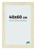 Photo Frame 40x60cm Sonoma Oak MDF Pisa Front Size | Yourdecoration.co.uk