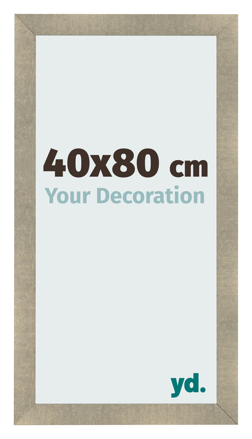 Photo Frame 40x80cm Gold Vintage MDF Pisa Front Size | Yourdecoration.co.uk