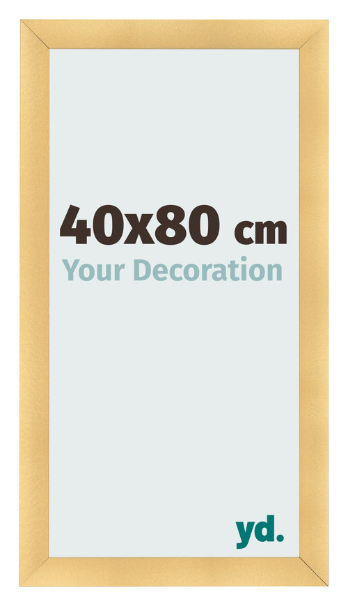 Photo Frame 40x80cm Gold Vintage MDF Pisa Front Size | Yourdecoration.co.uk