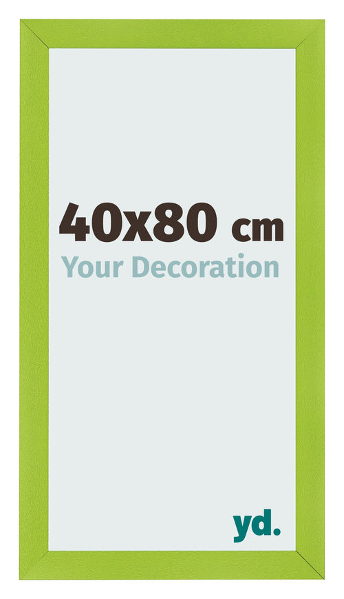 Photo Frame 40x80cm Green MDF Pisa Front Size | Yourdecoration.co.uk