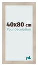 Photo Frame 40x80cm Oak Rustic MDF Pisa Front Size | Yourdecoration.co.uk
