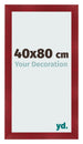 Photo Frame 40x80cm Wine Red Swept MDF Pisa Front Size | Yourdecoration.co.uk