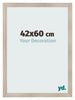 Photo Frame 42x60cm Oak Rustic MDF Pisa Front Size | Yourdecoration.co.uk