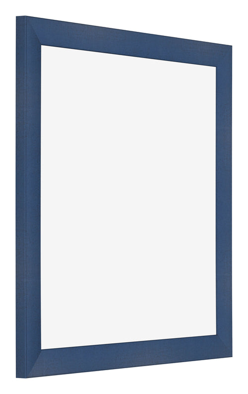 Photo Frame 45x45cm Dark Blue Swept MDF Pisa Front Oblique | Yourdecoration.co.uk