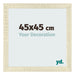 Photo Frame 45x45cm Sonoma Oak MDF Pisa Front Size | Yourdecoration.co.uk