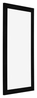 Photo Frame 45x80cm Black Silver Polished MDF Pisa Front Oblique | Yourdecoration.co.uk