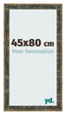 Photo Frame 45x80cm Blue Gold Melange MDF Pisa Front Size | Yourdecoration.co.uk