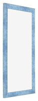 Photo Frame 45x80cm Clear Blue Swept MDF Pisa Front Oblique | Yourdecoration.co.uk