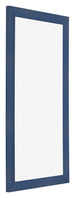 Photo Frame 45x80cm Dark Blue Swept MDF Pisa Front Oblique | Yourdecoration.co.uk