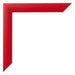 Photo Frame 45x80cm Red MDF Pisa Detail Corner | Yourdecoration.co.uk
