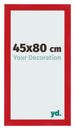 Photo Frame 45x80cm Red MDF Pisa Front Size | Yourdecoration.co.uk