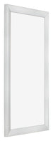 Photo Frame 45x80cm Silver Black Swept MDF Pisa Front Oblique | Yourdecoration.co.uk