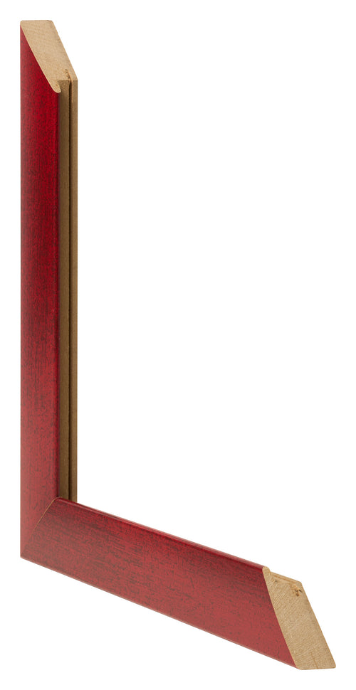 Photo Frame 45x80cm Wine Red Swept MDF Pisa Detail Intersection | Yourdecoration.co.uk