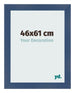 Photo Frame 46x61cm Dark Blue Swept MDF Pisa Front Size | Yourdecoration.co.uk