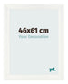 Photo Frame 46x61cm White Vintage MDF Pisa Front Size | Yourdecoration.co.uk
