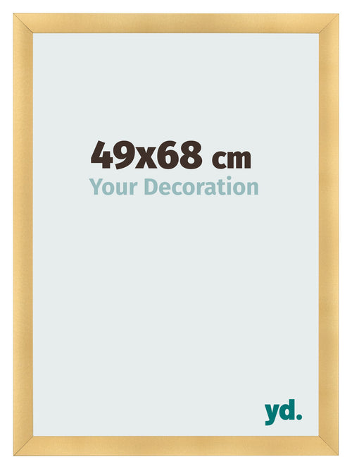 Photo Frame 49x68cm Gold Vintage MDF Pisa Front Size | Yourdecoration.co.uk