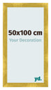 Photo Frame 50x100cm Gold Vintage MDF Pisa Front Size | Yourdecoration.co.uk