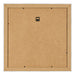Photo Frame 50x50cm Aluminum Brushed MDF Pisa Back | Yourdecoration.co.uk