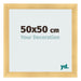 Photo Frame 50x50cm Gold Vintage MDF Pisa Front Size | Yourdecoration.co.uk