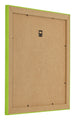 Photo Frame 50x50cm Green MDF Pisa Back Oblique | Yourdecoration.co.uk