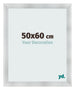 Photo Frame 50x60cm Aluminum Brushed MDF Pisa Front Size | Yourdecoration.co.uk