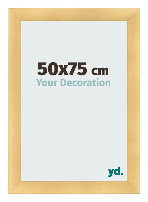 Photo Frame 50x75cm Gold Vintage MDF Pisa Front Size | Yourdecoration.co.uk
