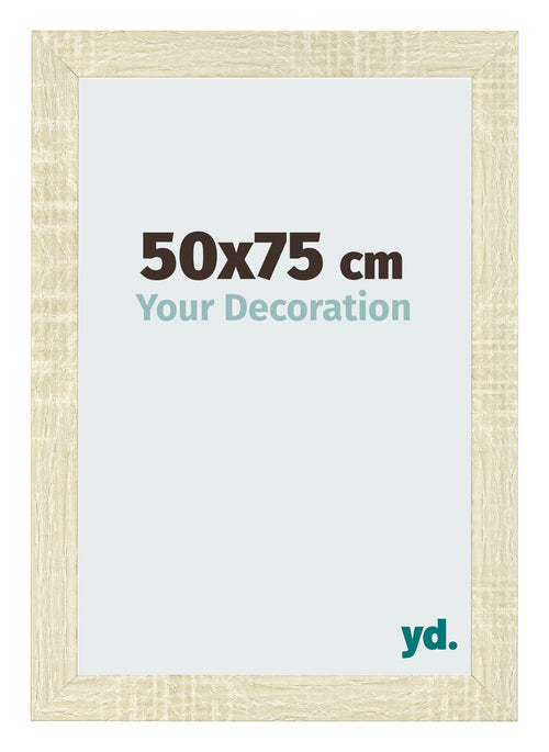 Photo Frame 50x75cm Sonoma Oak MDF Pisa Front Size | Yourdecoration.co.uk