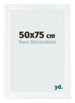 Photo Frame 50x75cm White Vintage MDF Pisa Front Size | Yourdecoration.co.uk