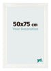 Photo Frame 50x75cm White Vintage MDF Pisa Front Size | Yourdecoration.co.uk