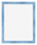 Photo Frame 55x65cm Clear Blue Swept MDF Pisa Front | Yourdecoration.co.uk