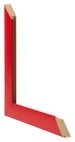 Photo Frame 55x65cm Red MDF Pisa Detail Intersection | Yourdecoration.co.uk