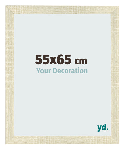 Photo Frame 55x65cm Sonoma Oak MDF Pisa Front Size | Yourdecoration.co.uk