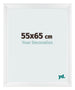 Photo Frame 55x65cm White Vintage MDF Pisa Front Size | Yourdecoration.co.uk