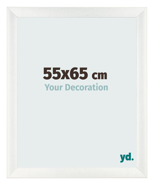 Photo Frame 55x65cm White Vintage MDF Pisa Front Size | Yourdecoration.co.uk